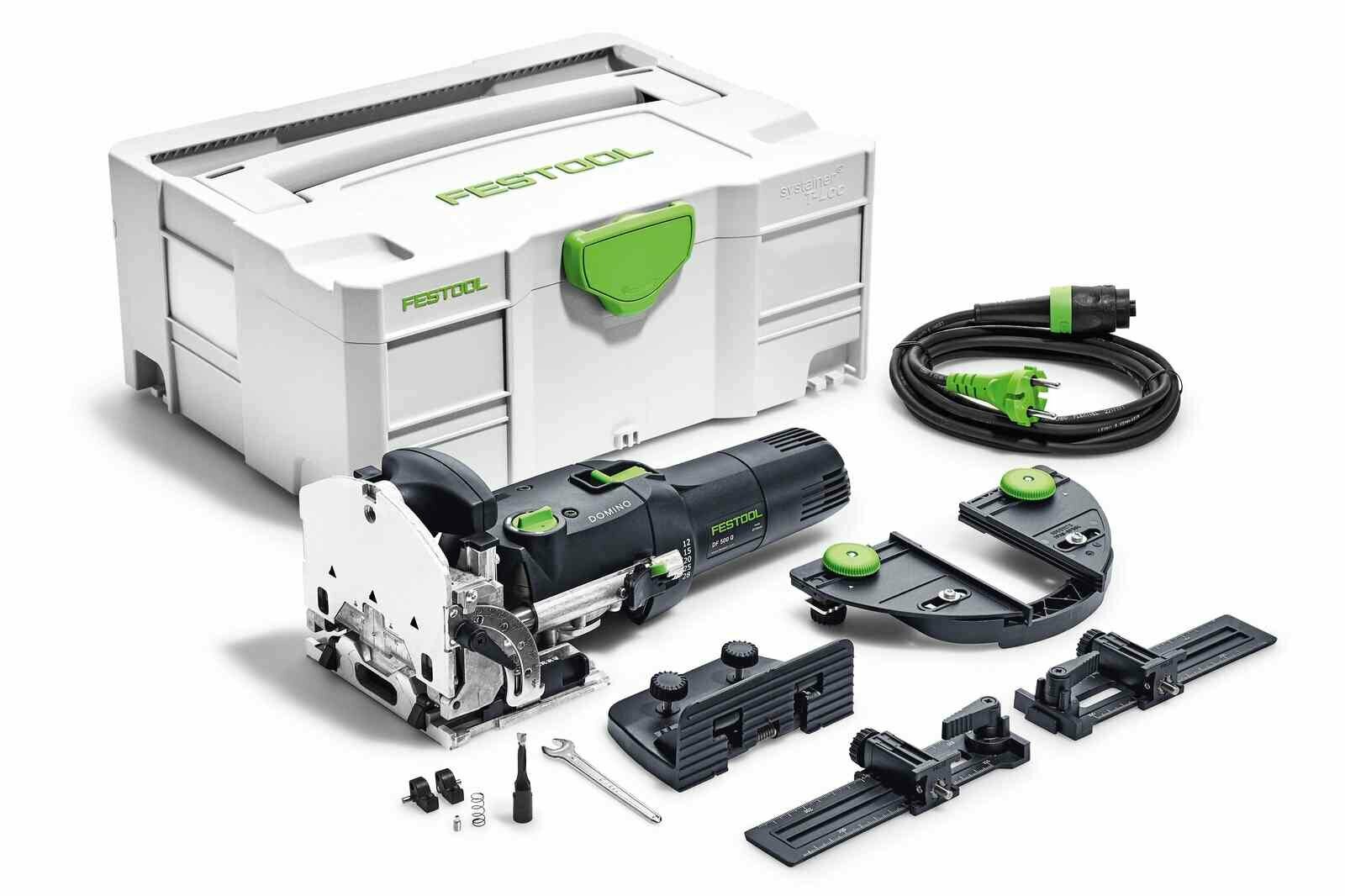 576420 FESTOOL Фрезер для дюбельных соединений DF 500 Q-Set DOMINO (вместо 574427)