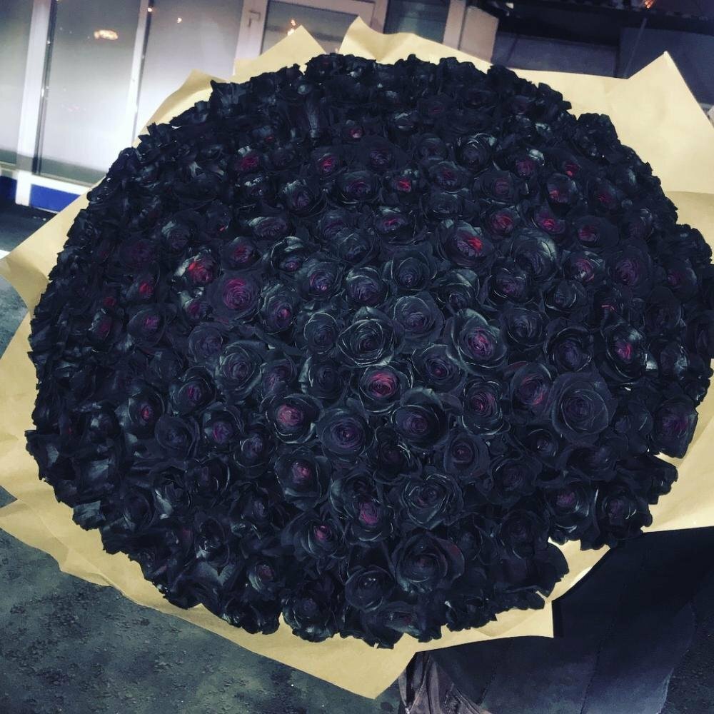 Букет "Черные Розы"