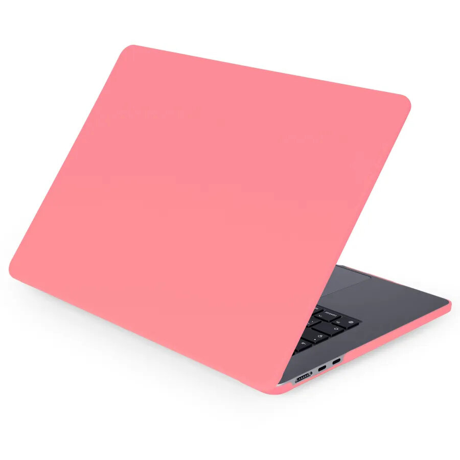 Чехол Guardi Cream Case для MacBook Air 15" (М2 2023) красный каркаде