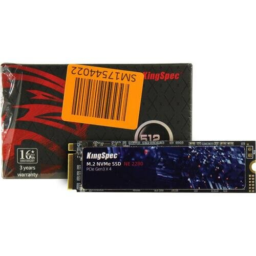 Твердотельный накопитель Kingspec 512Gb PCI-E 3.0 NE-512 - фото №1