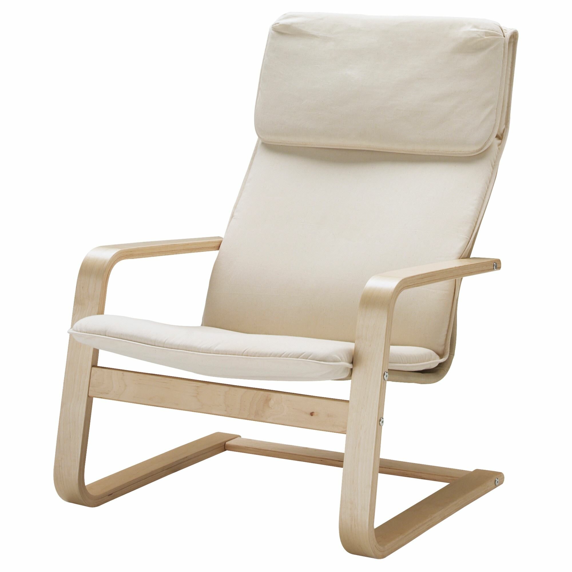 Икея / IKEA PELLO, пелло, кресло-качалка, Холмби натуральный