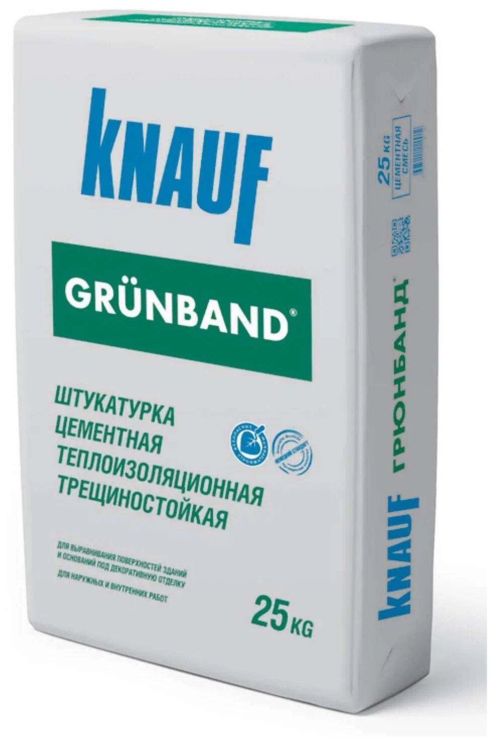 Штукатурка KNAUF Grunband, 25 кг серый