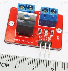 IRF520-mod1 for Arduino (MOSFET IRF520), Модуль твердотельного реле электротовар