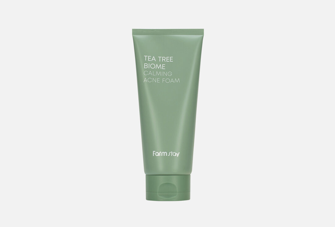 Пенка для умывания Farm Stay Tea Tree Biome Calming Acne Foam / объём 180 мл