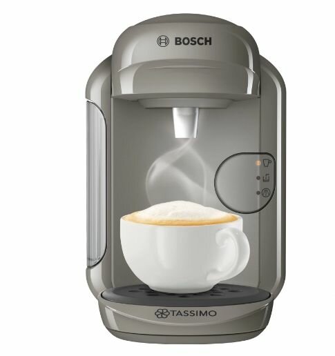 Капсульная кофемашина Bosch Tassimo Vivy 2 TAS1406 1300 Вт, серый - фотография № 2