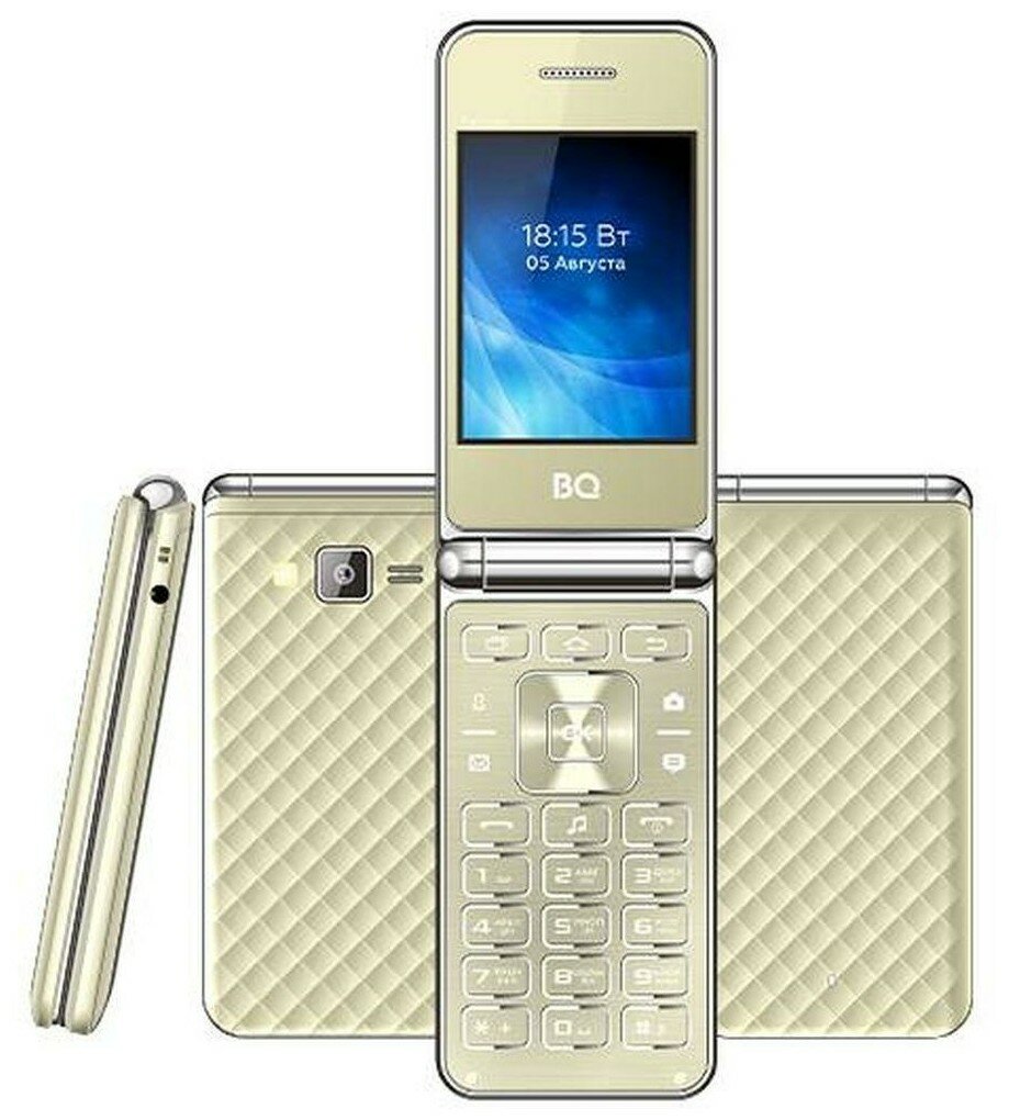 Телефон BQ 2840 Fantasy Gold