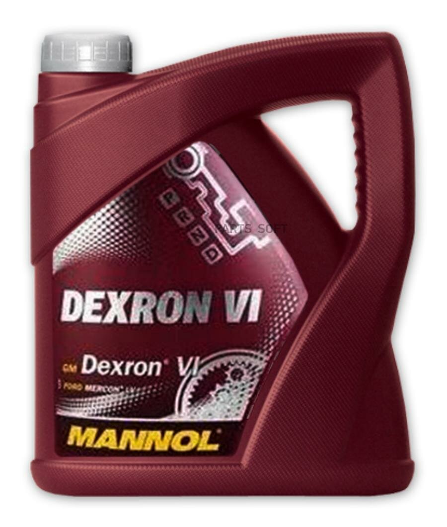 MANNOL MN82074 8207-4 Трансмиссионное масо ATF Dexron VI 4.