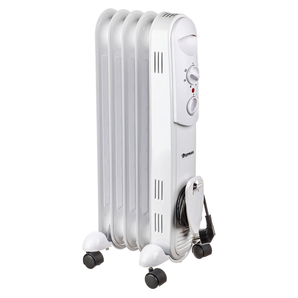 фото Ермак Обогреватель масляный 1000 Вт (CR401-05)