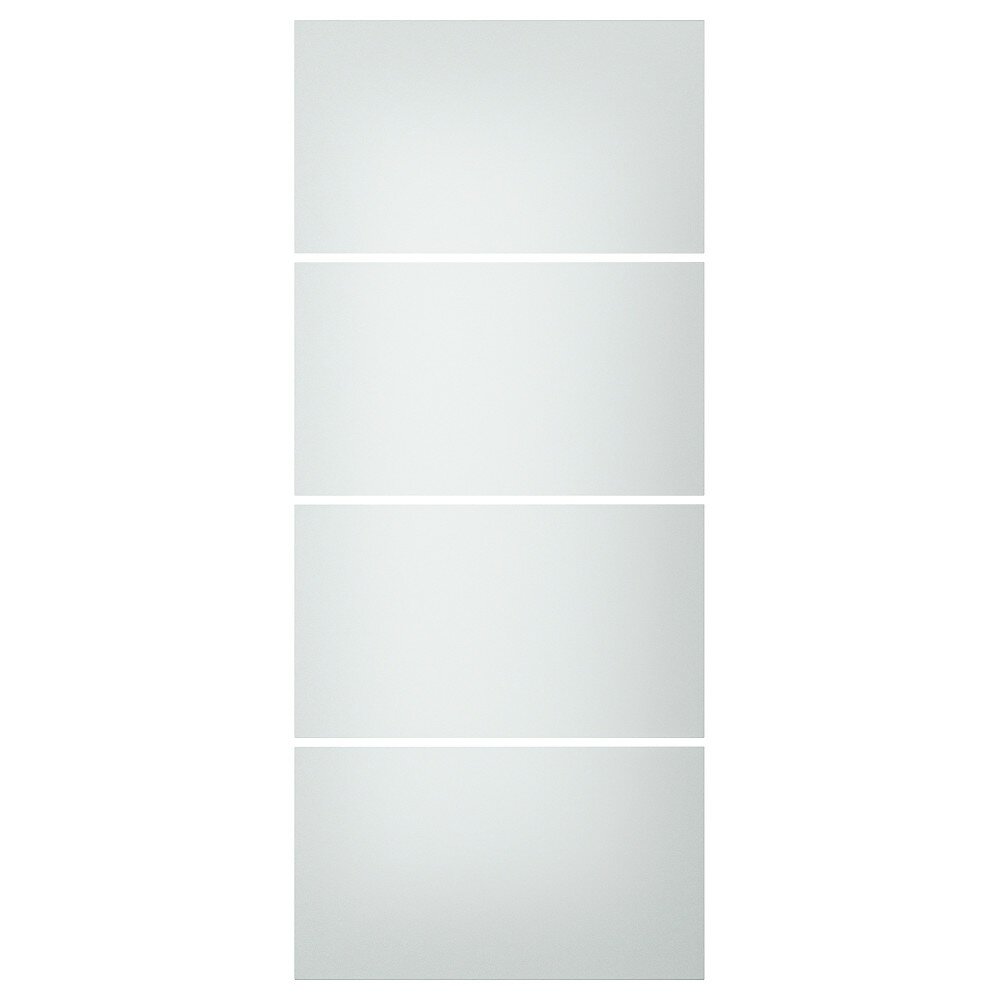 4 панели для рамы раздвижной дверцы, белый под бумагу 100x236 см IKEA SVARTISDAL свартисдаль 004.832.77