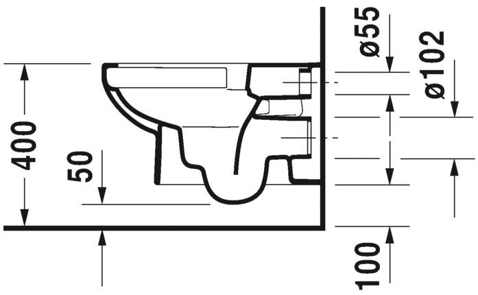 Чаша подвесного унитаза Duravit - фото №6