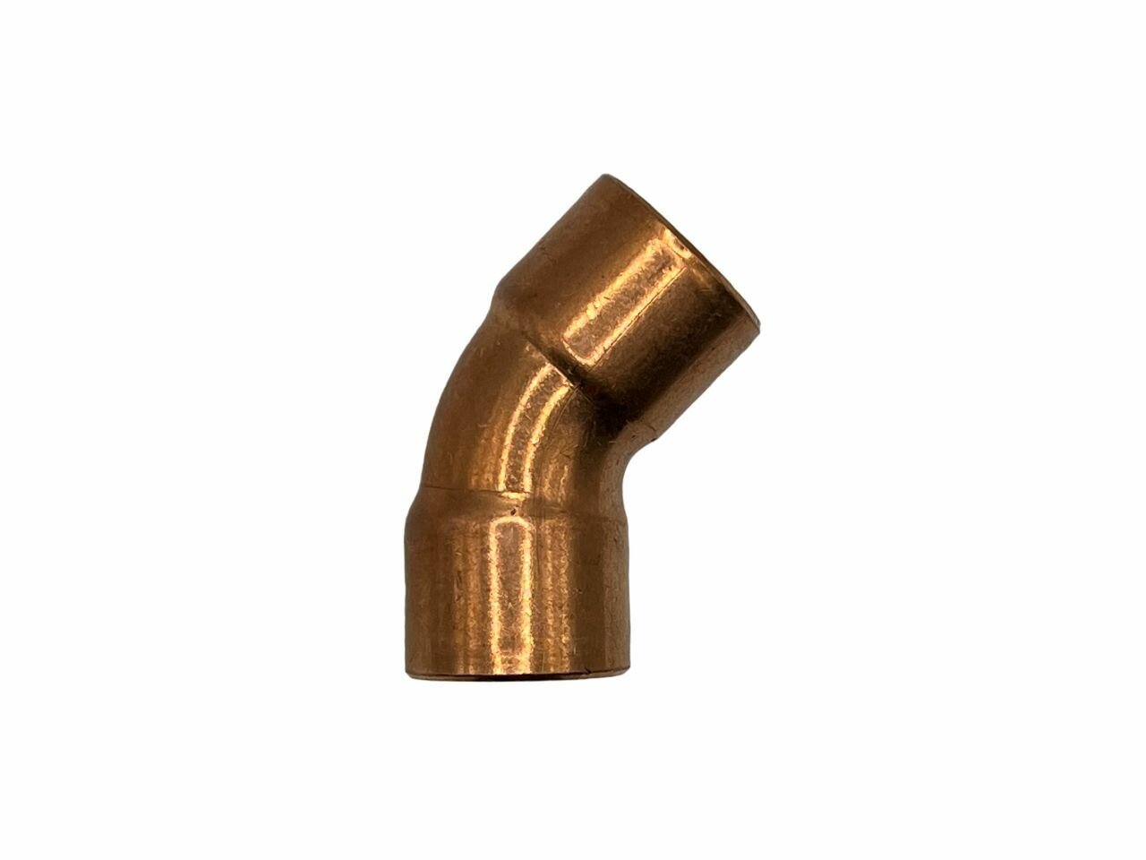 фото Отвод 45 градусов, двухраструбный, медный, SANHA арт. 5041, под пайку, 28 мм