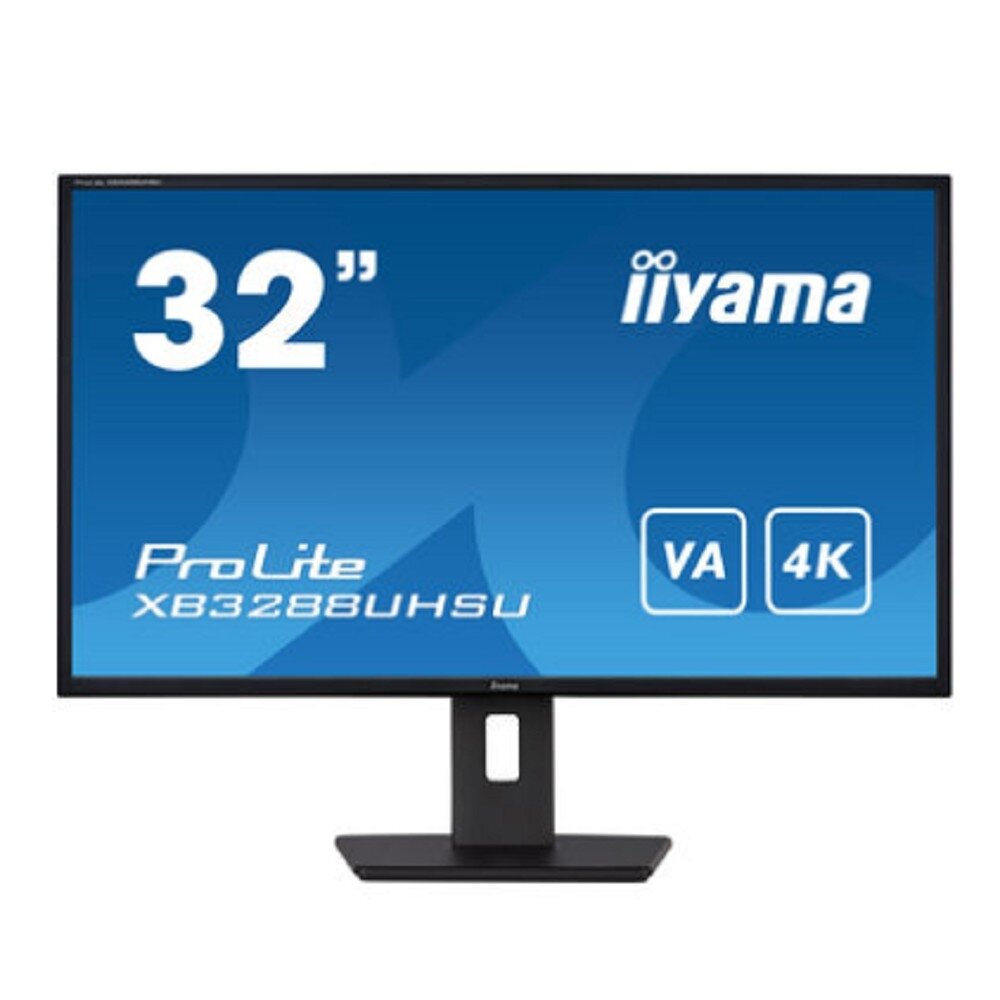 Iiyama Монитор LCD IIYAMA 31.5' XB3288UHSU-B5 {VA 3840x2160 60Hz 3ms 300cd HDMI DisplayPort USB M/M}