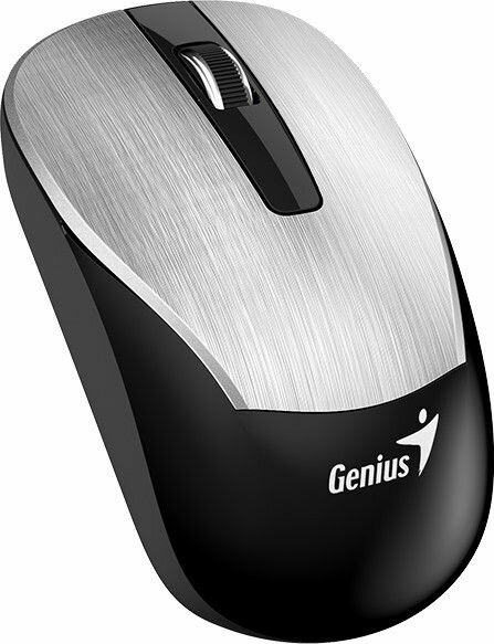 Беспроводная мышь Genius ECO-8015, серебристый - фото №1