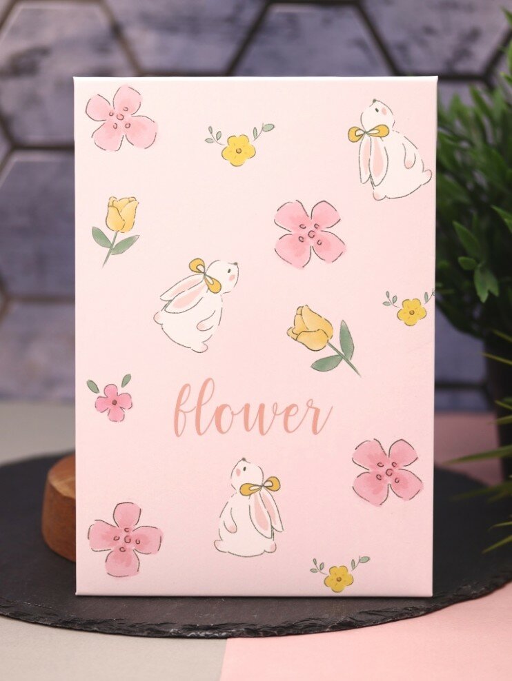 фото Зеркало "Flower bunny", pink