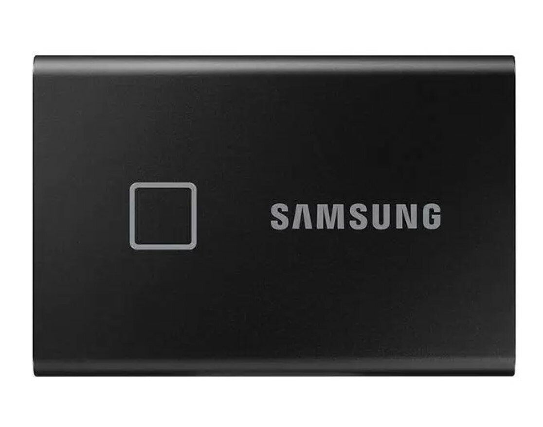 Внешний жесткий диск SSD 2Tb, Samsung Touch T7 USB 3.2, Type-C Black (MU-PC2T0K)