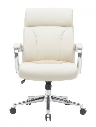 Кресло офисное Хорошие Кресла 8159Н "MAZON" (натуральная кожа) бежевый/beige