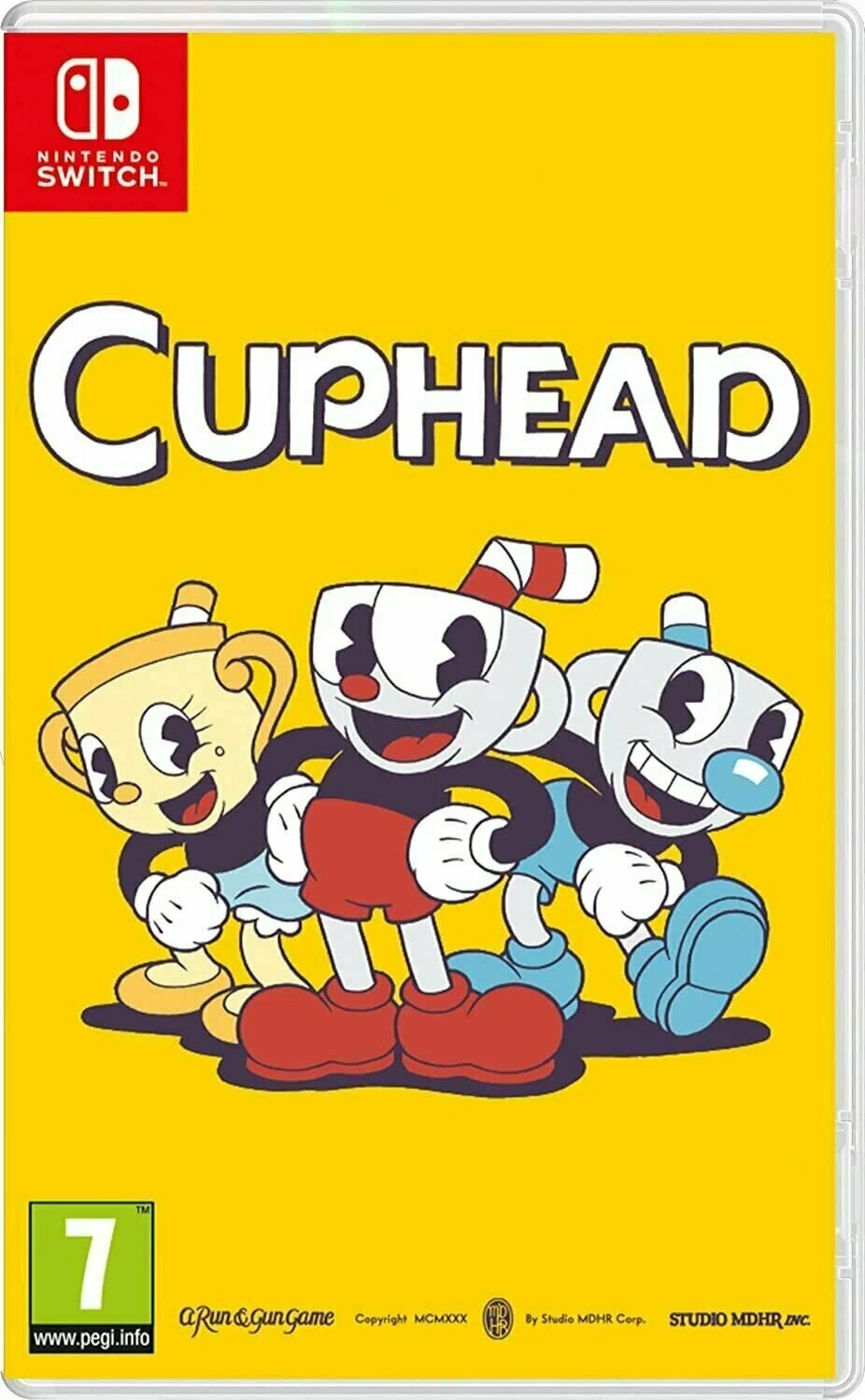 Игра Cuphead Standard Edition (Nintendo Switch Русские субтитры и интерфейс)