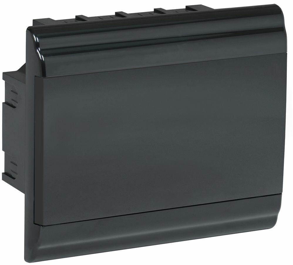 фото PRIME Корпус пластиковый ЩРВ-П-9 модулей встраиваемый черный IP41 IEK