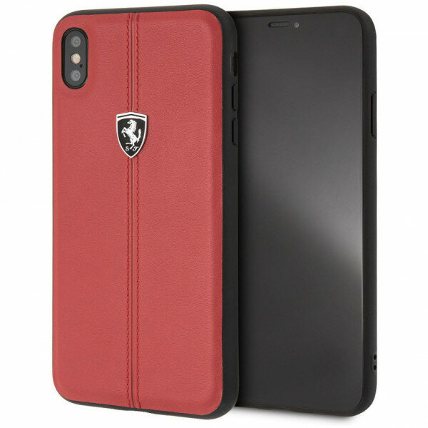 Чехол CG Mobile Ferrari Heritage W Hard Leather для iPhone XS Max, цвет Красный (FEHDEHCI65RE)
