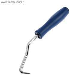 Крюк для вязки арматуры тундра, пластиковая рукоятка, 210 мм (1шт.)