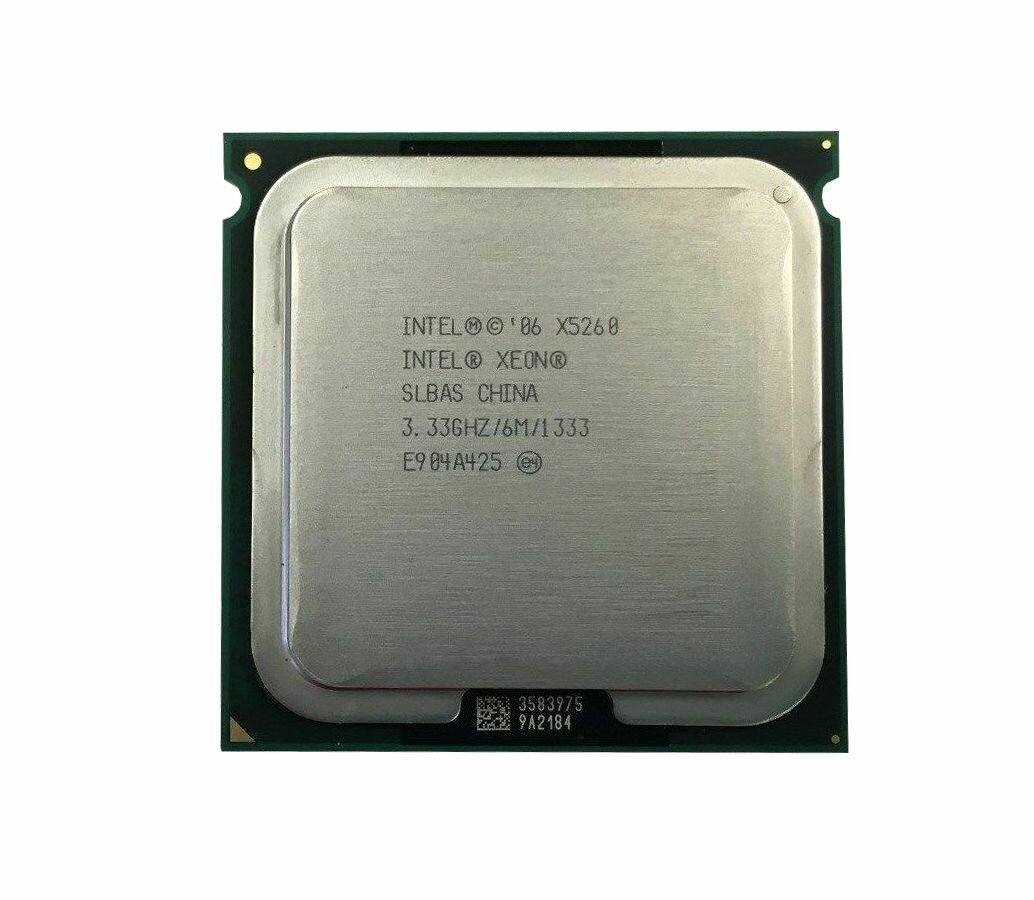 Процессор Intel Процессор Xeon X5260 3,33Ghz (1333/2x3Mb) Socket LGA771 Wolfdale EU80573KJ0936M