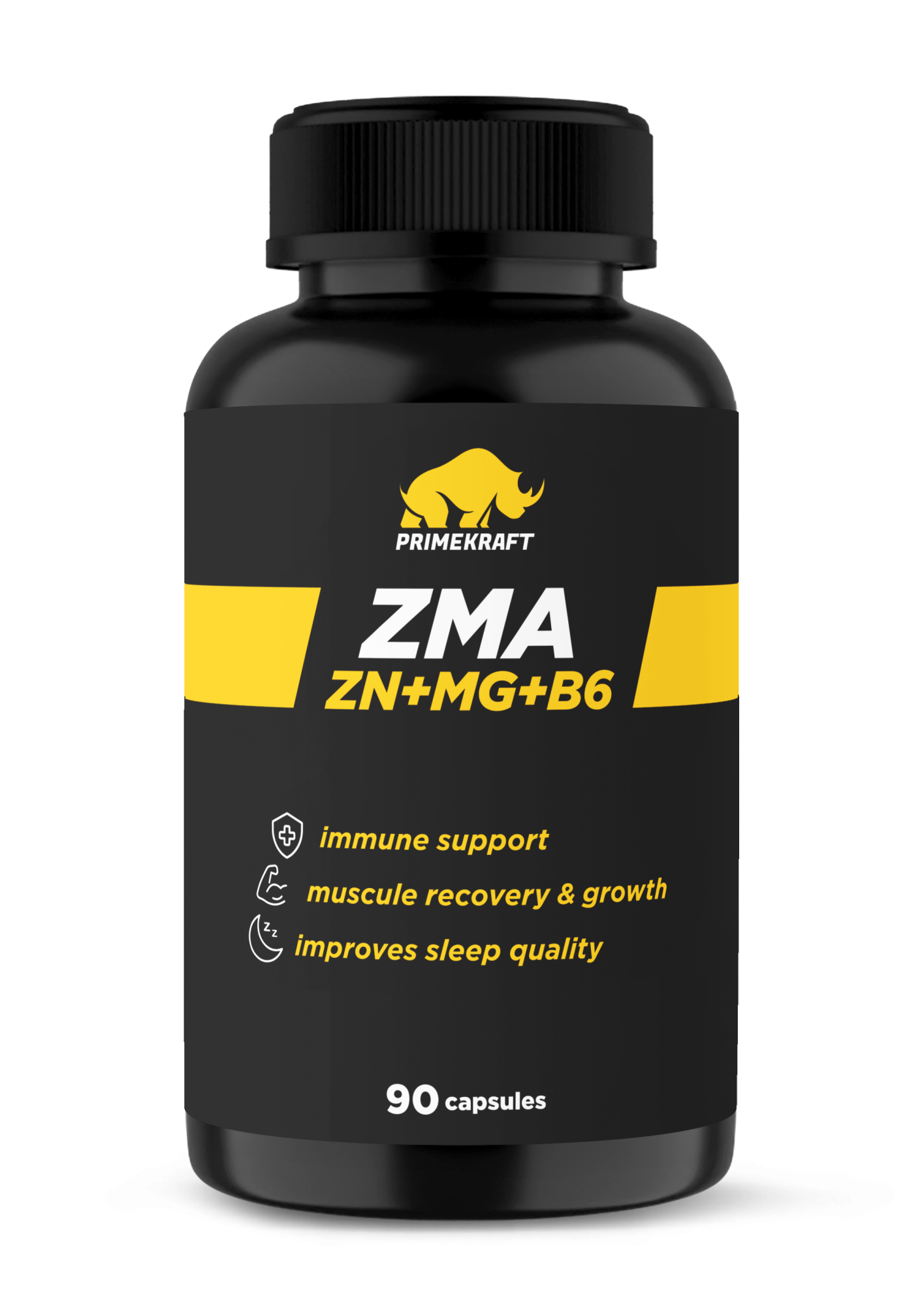 Капсулированный ЗМА (ZMA), банка 90 капсул