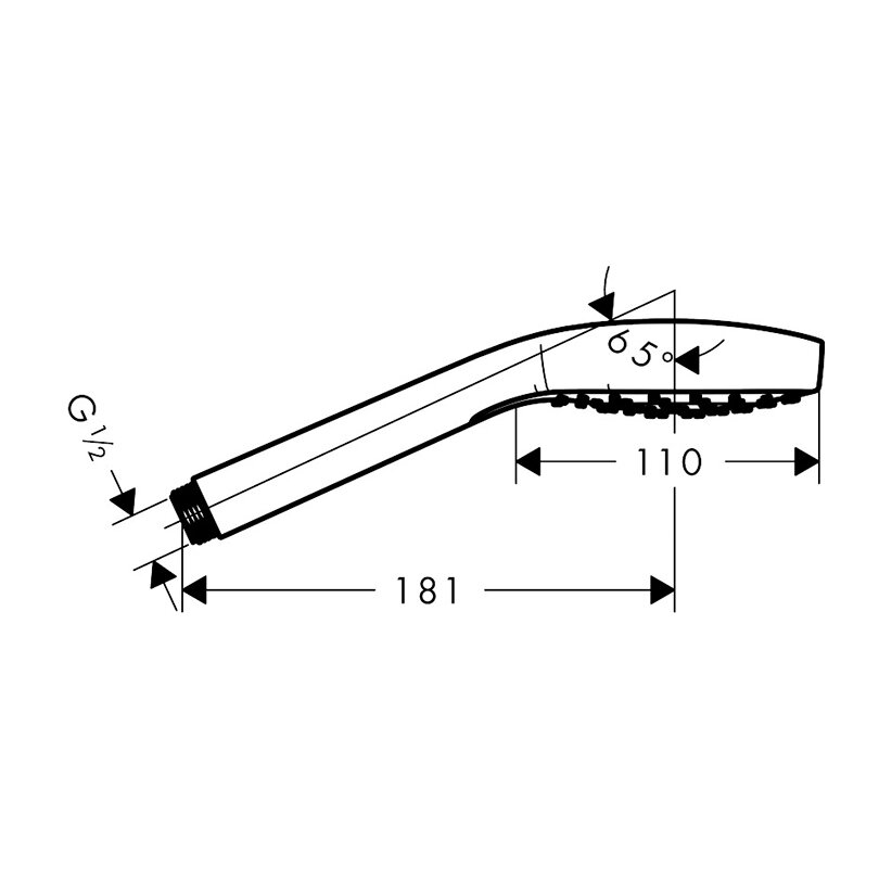 Душевая лейка Hansgrohe Croma E 26814340