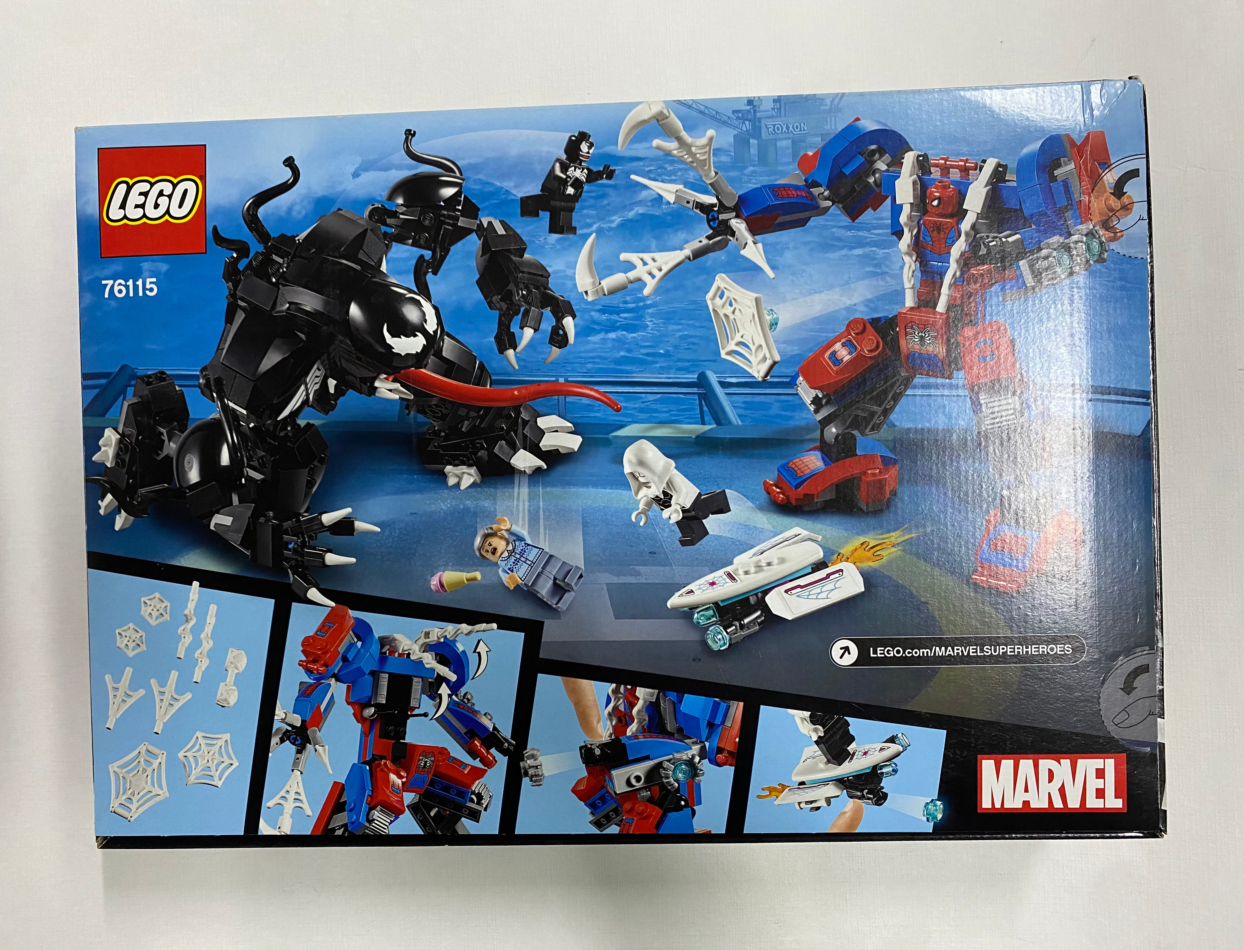 Spiderman lego 76115 hotsell
