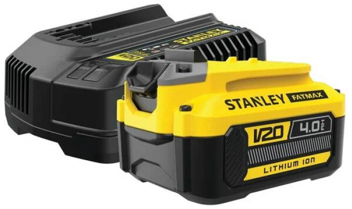 Зарядное устройство Stanley Fatmax SFMCB14M1-QW с аккумулятором 4 Ач