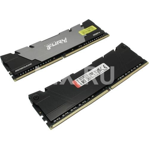 Оперативная память KINGSTON FURY Renegade Black DIMM DDR4 32GB 3200 MHz (KF432C16RB12K2/32)