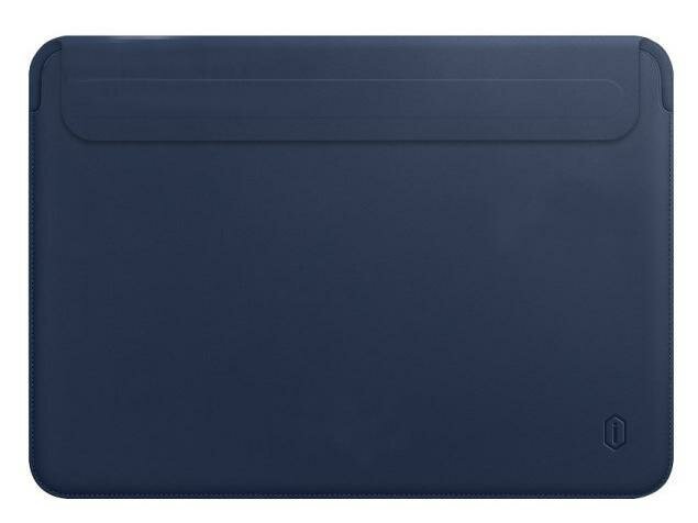 Чехол для MacBook Pro 14 WIWU Skin New Pro 2 Leather Sleeve Blue