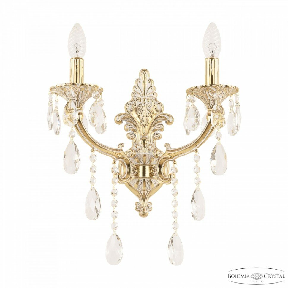 Бра Bohemia Ivele Crystal 7216B14/2/175 B GW - фото №1