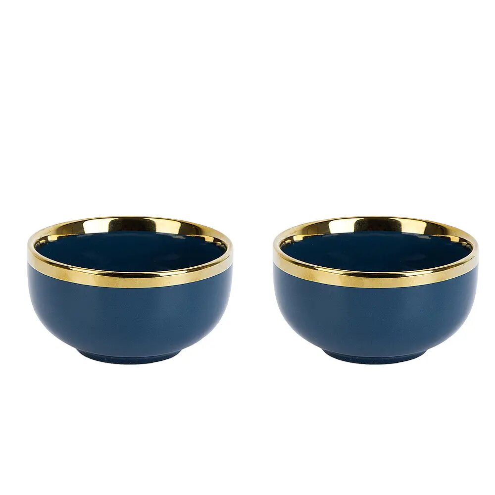 фото Набор салатников Nouvelle фарфор цвет синий 1730162-Н2