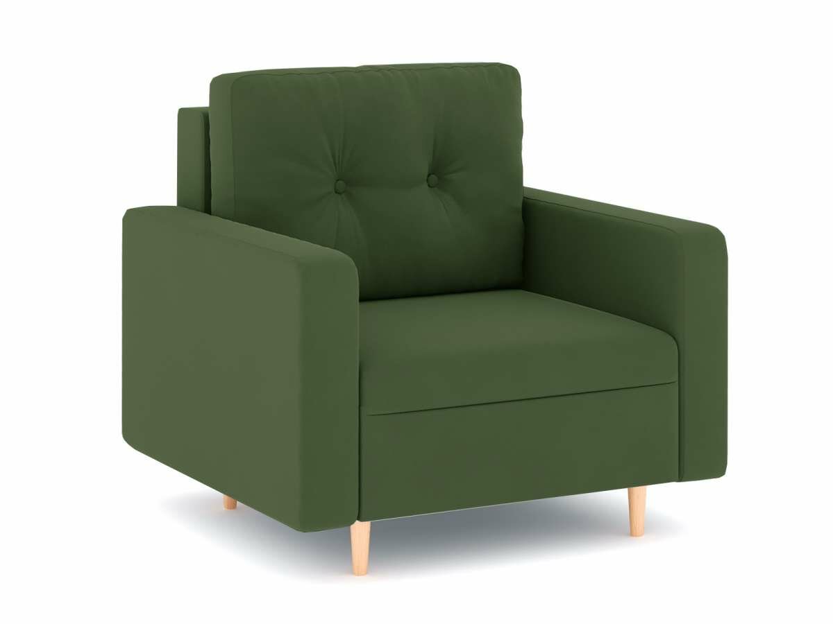 фото Кресло Белфаст Велюр Мазерати Грин 27