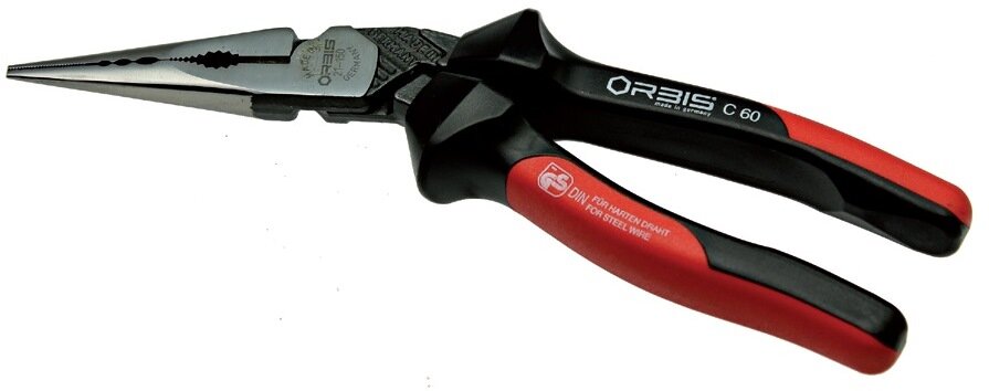 Плоскокруглогубцы L 220мм 1000V Orbis EvoTel C60 pro VDE 21-150/40RV