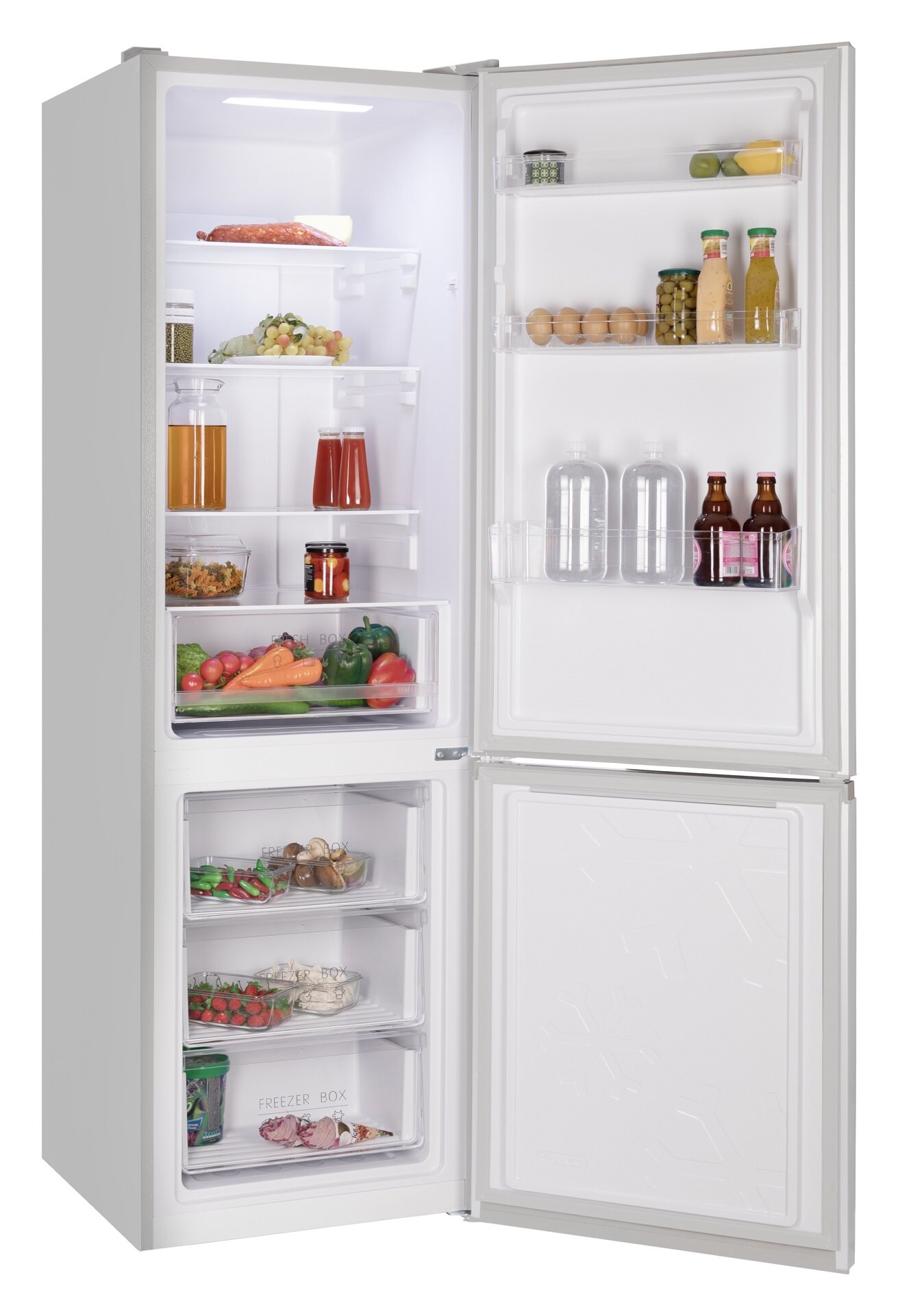 Холодильник NORDFROST RFC 350D NF двухкамерный 348 л объем Total No Frost дисплей