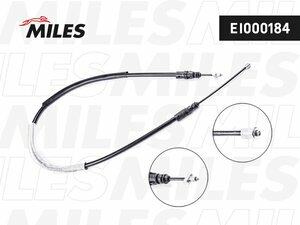 фото Трос ручного тормоза VW TOURAN 06- 1561мм задний лев./прав.