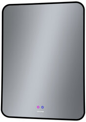 зеркало с подсветкой Grossman ELEGANS-норма BLACK 60x80 1760802 черное
