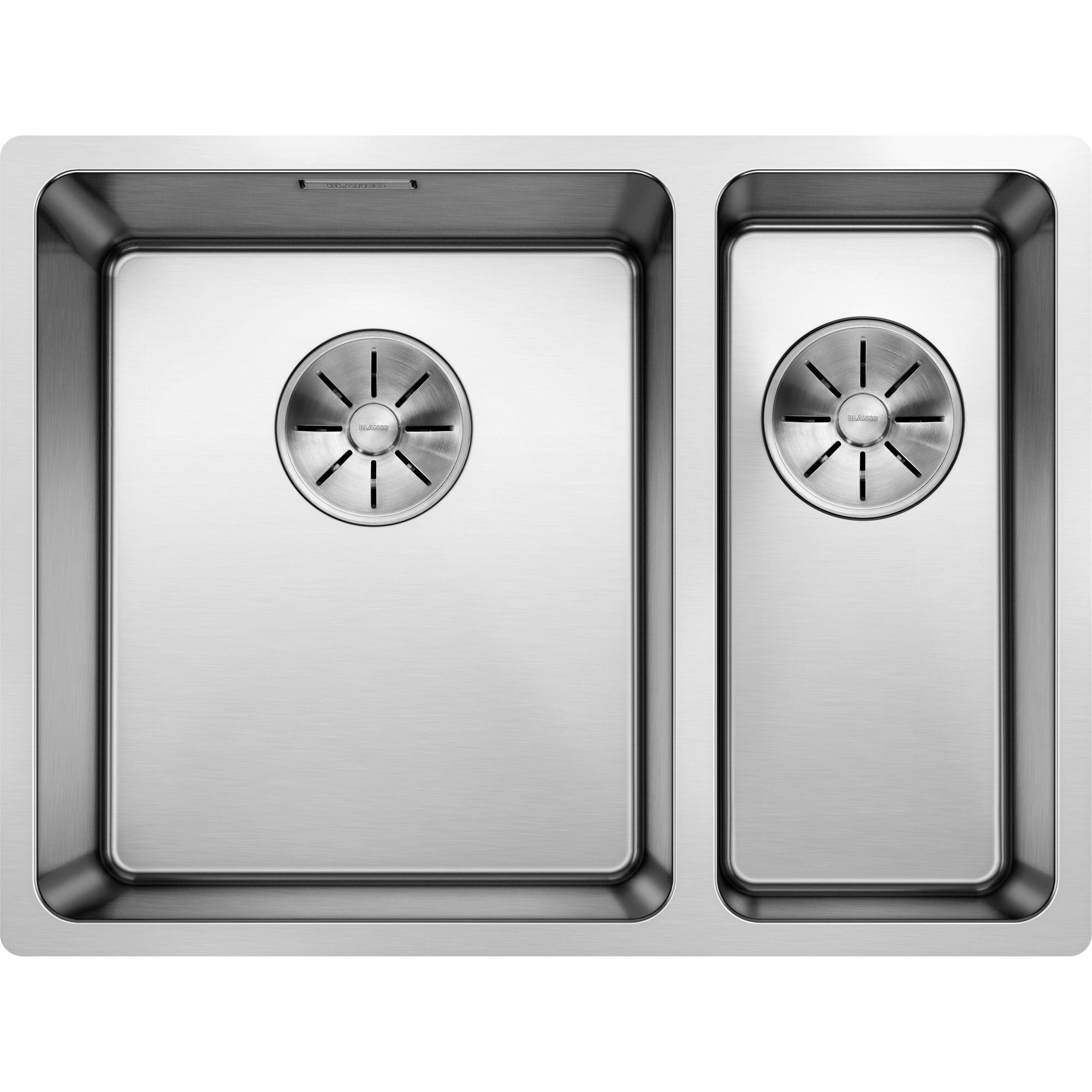 Мойка Blanco 522979 ANDANO 340/180-U InFino нерж. сталь зерк.пол. левая мойка (стоп)