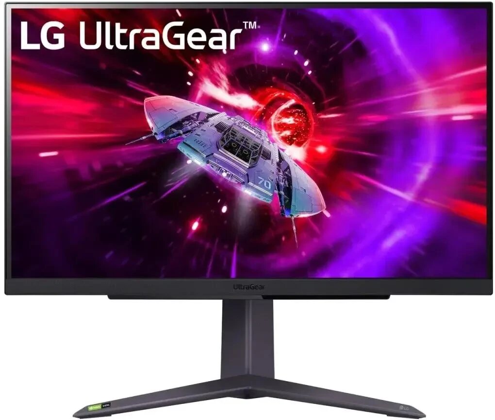 LG Монитор LG 27" UltraGear 27GR75Q-B черный IPS LED 1ms 16:9 HDMI матовая HAS Piv 1000:1 300cd 178гр/178гр 2560x1440 144Hz DP QHD USB 735кг