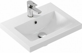Раковина для ванной Cersanit COMO 50, 1 отв., белый (S-UM-COM50/1-w)
