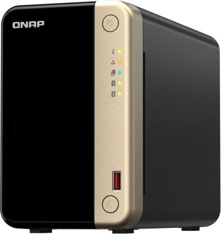 Сетевое хранилище NAS Qnap Original TS-264-8G 2-bay настольный Celeron N5095