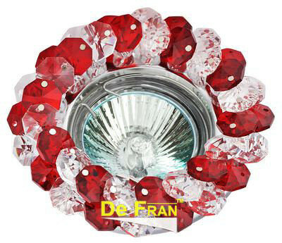 фото FT 860 MR16 хром+красный Светильник точечный