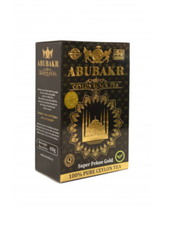 ABUBAKR tea SUPER PEKOE gold