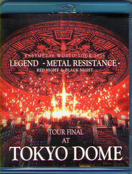 Babymetal Live at Tokyo Dome Red and Black Night (2 Blu-ray фильм)