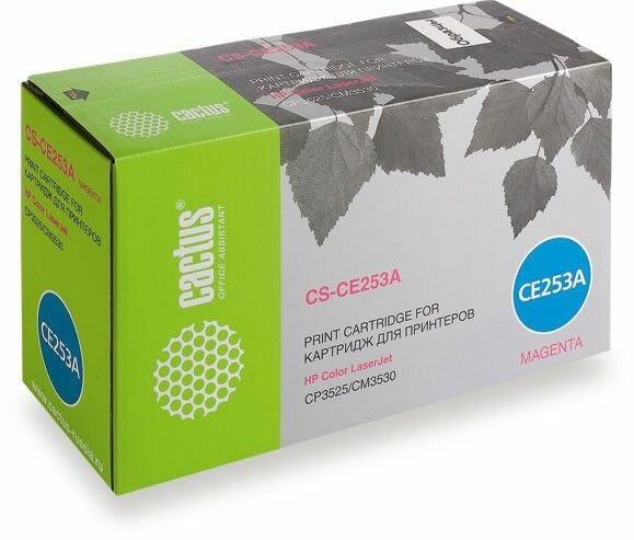 Картридж Cactus CS-CE253A пурпурный