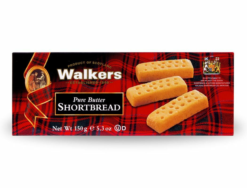 Песочное печенье Walker's Shortbread Fingers, 3600г, 24шт - фотография № 1