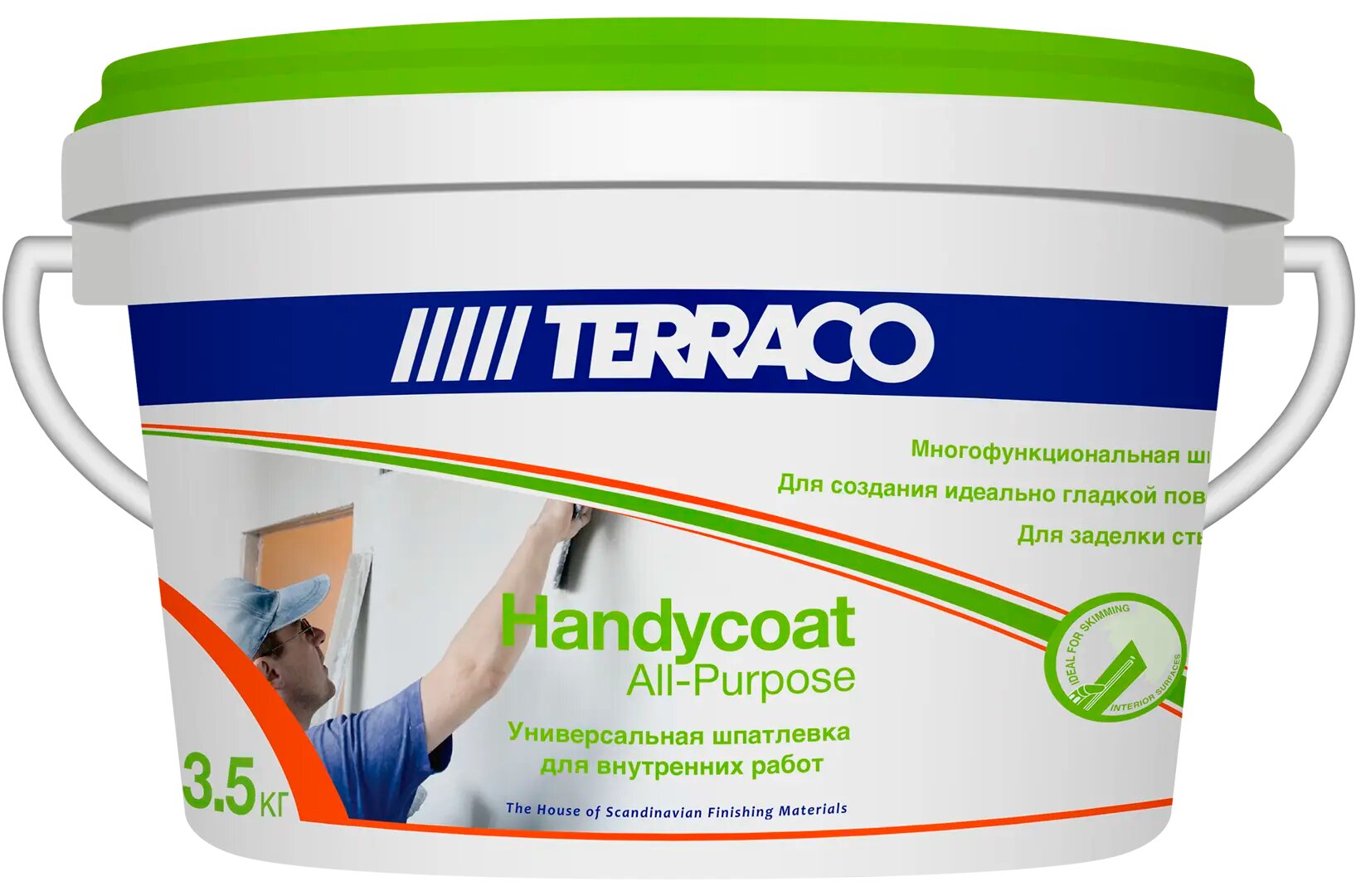 фото Шпатлёвка универсальная Terraco Handycoat All-Purpose 3.5 кг