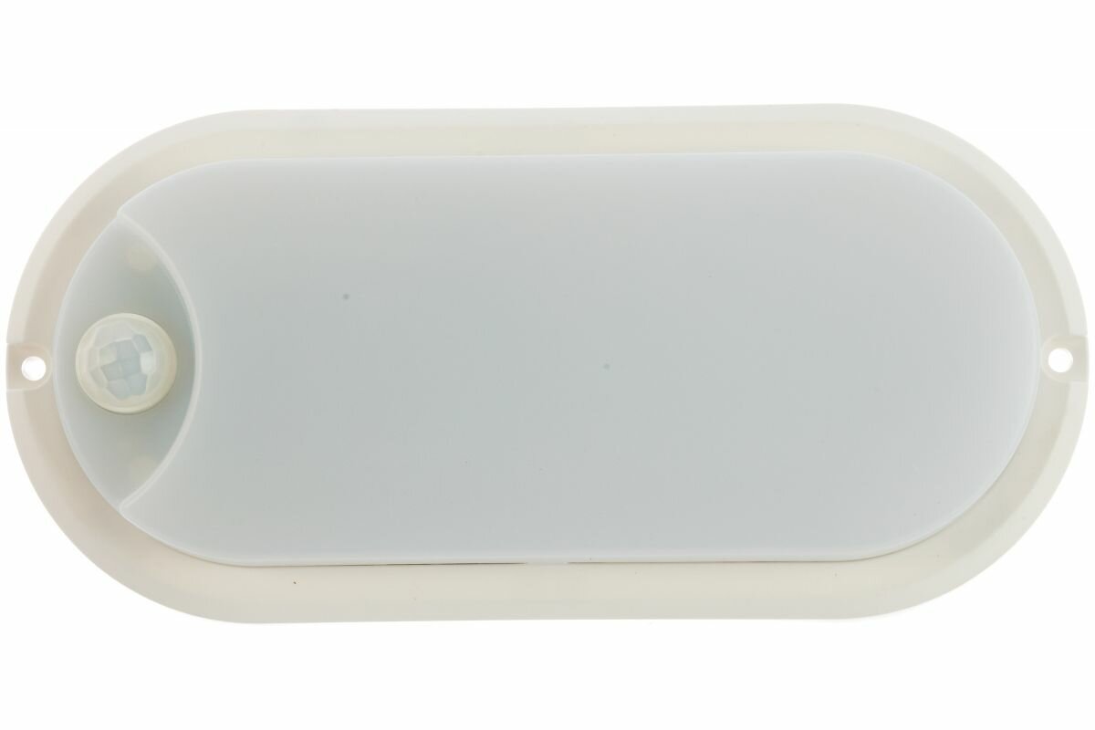 фото Распродажа!!!Светодиод. свет-ик (наклад.) «Овал» НР Smartbuy 12W 4000К IP65 SENSOR