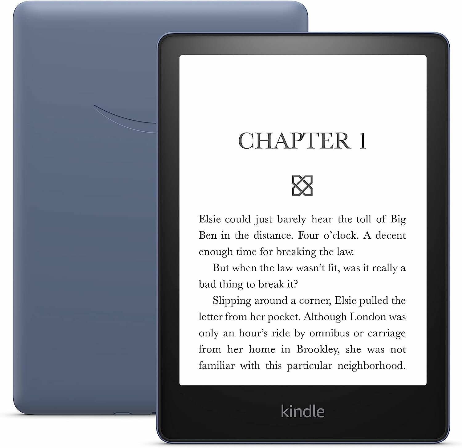 6,8" Электронная книга Amazon Kindle Paperwhite 2021 16Gb 1236x1648 E-ink, Denim (Ad-supported)